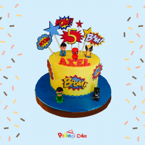Super Heroes Cake